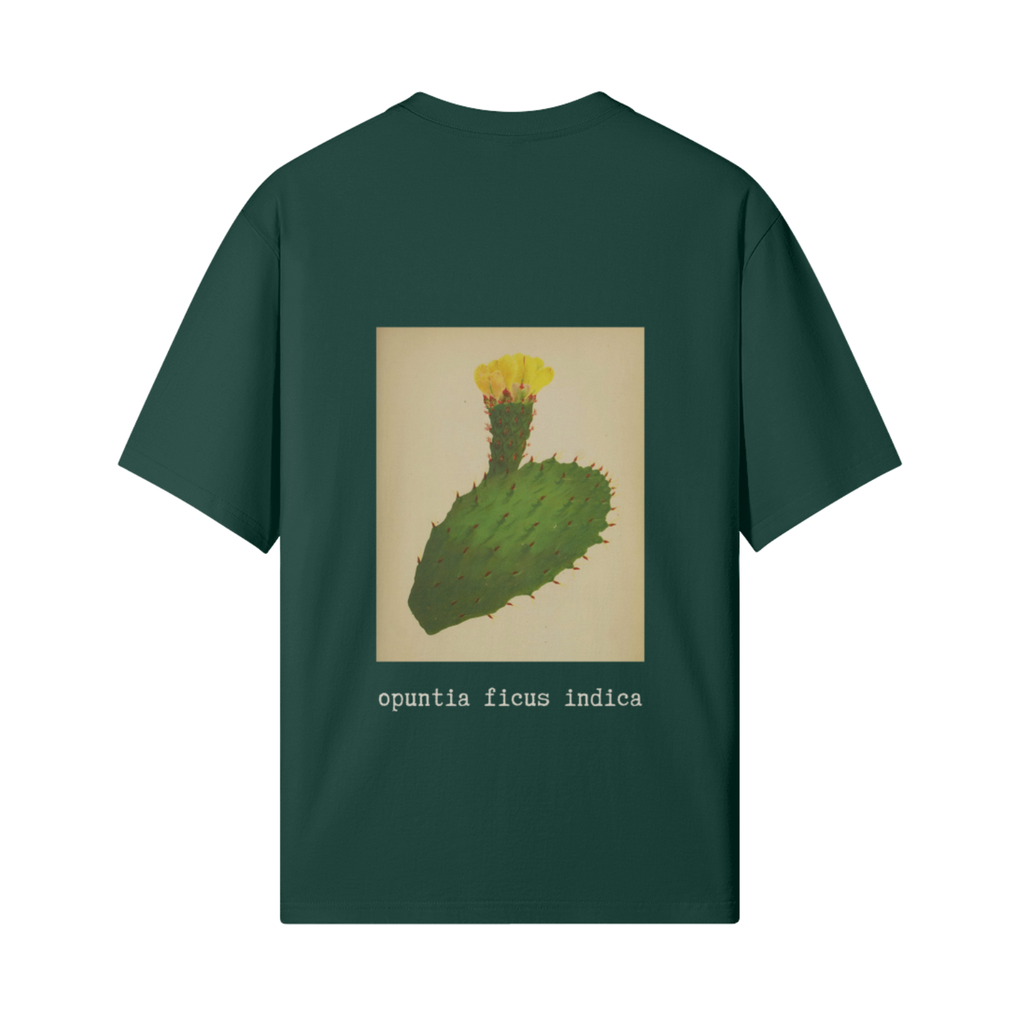 Cactus Flower T-Shirt in Green