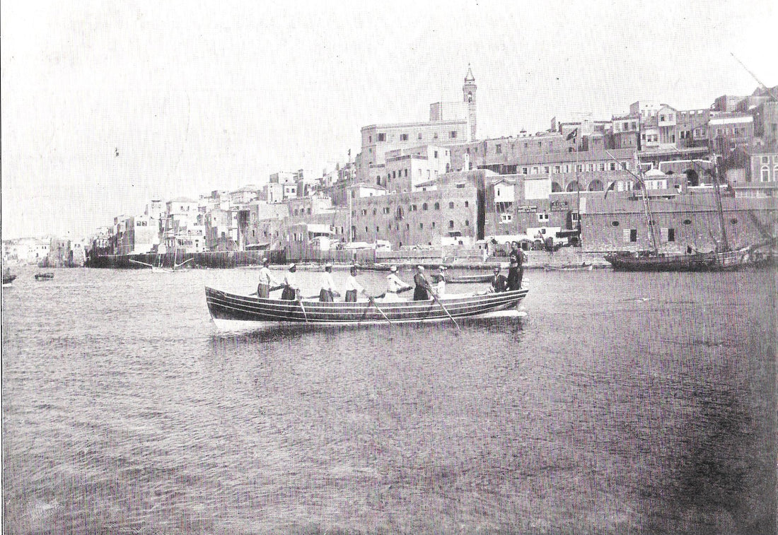 Historical Jaffa port — gateway city of Palestine on the Mediterranean coast