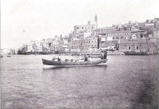 Historical Jaffa port — gateway city of Palestine on the Mediterranean coast