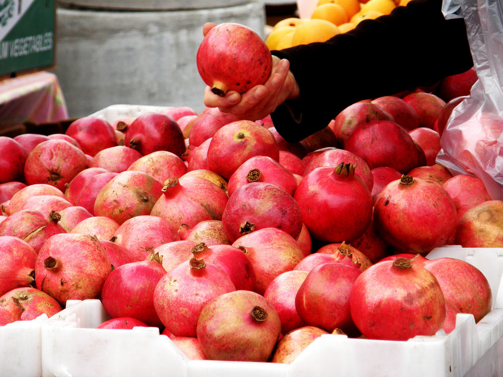 Pomegranate (rumman) — a Palestinian symbol of abundance, fertility, and heritage