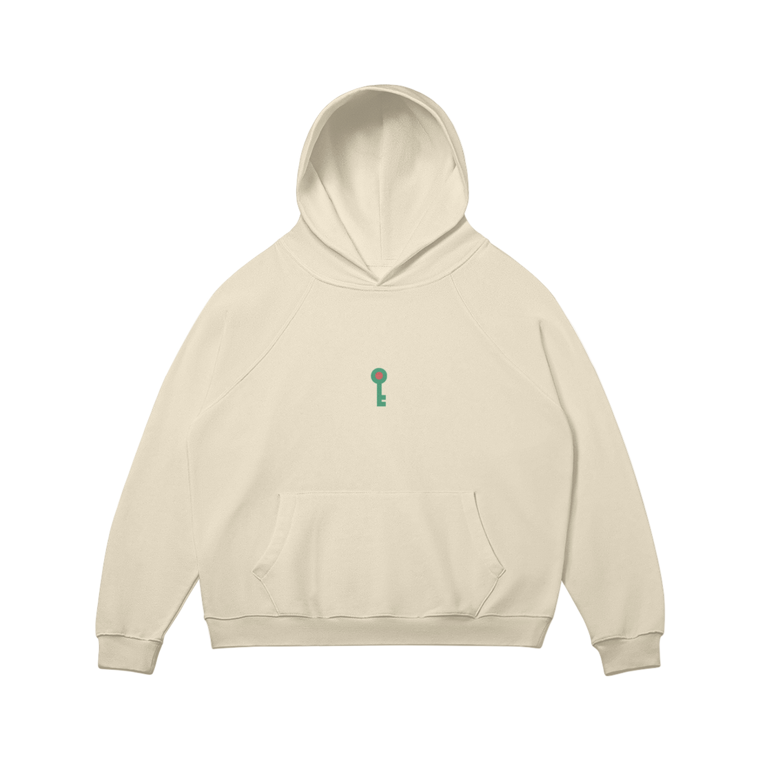Palestine hoodie featuring the Key of Return symbol, from the FALASTIN Palestinian Hoodies collection