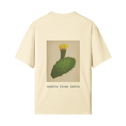 Cactus Flower T-Shirt in Beige