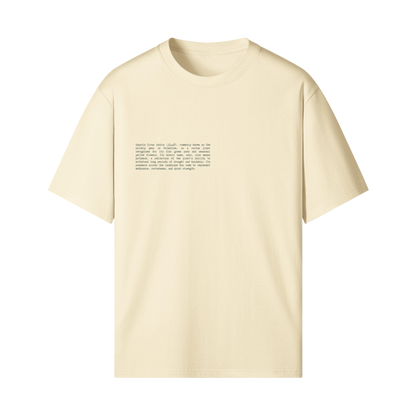 Cactus Flower T-Shirt in Beige