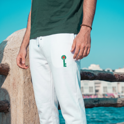 Key Sweatpants, Palestinian heritage clothing by FALASTIN