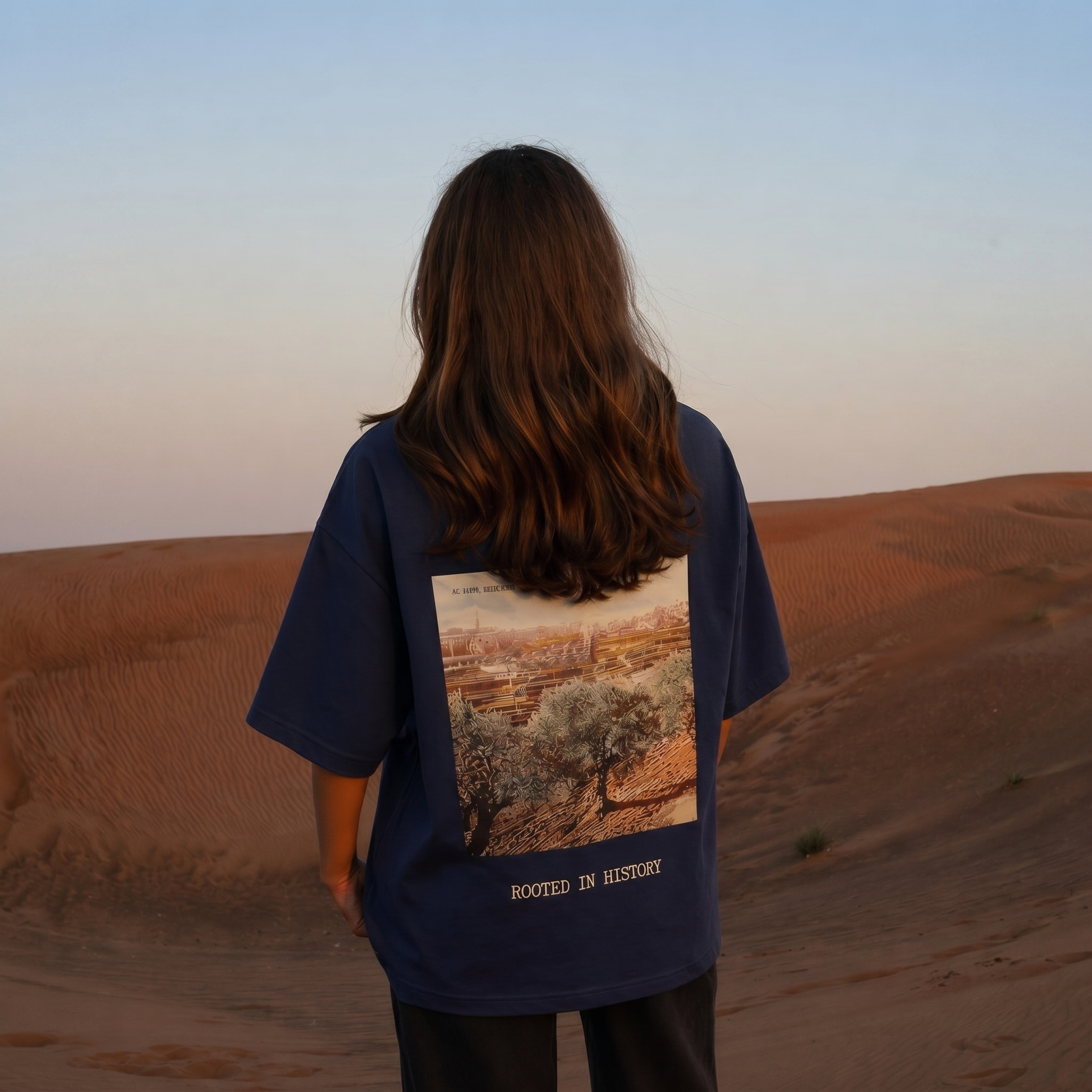 Olive Tree T-Shirt, Palestinian heritage clothing by FALASTIN